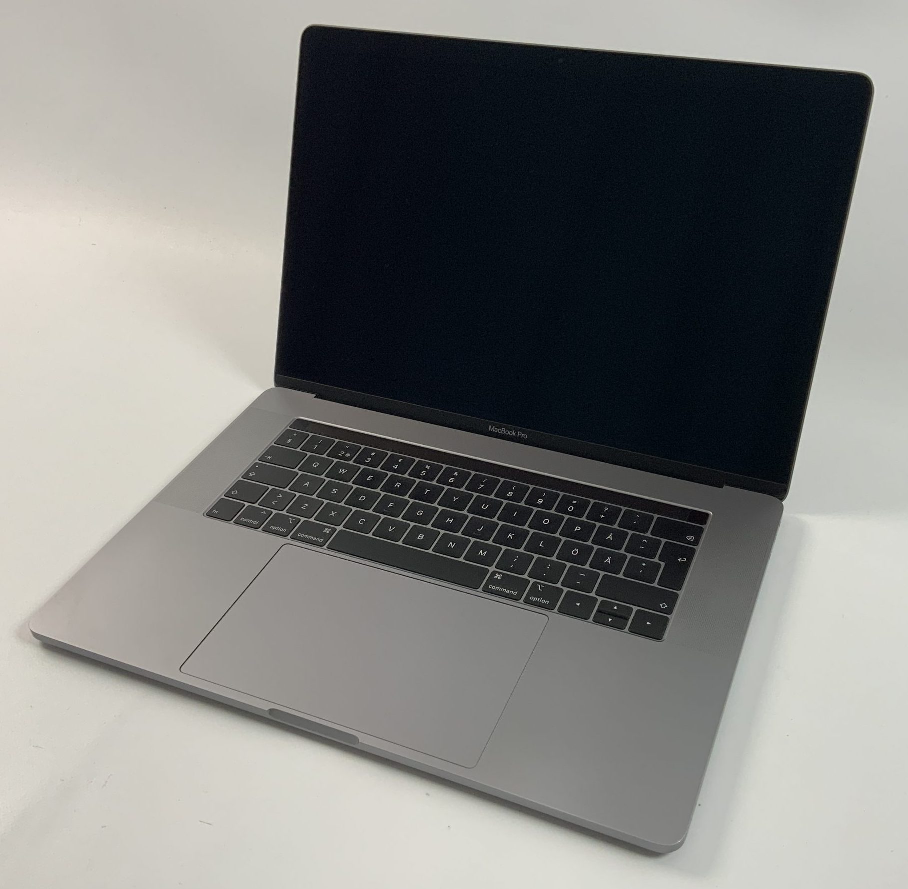 MacBook Pro 15" Touch Bar Mid 2018 (Intel 6-Core i9 2.9 GHz 32 GB RAM 512 GB SSD), Space Gray, Intel 6-Core i9 2.9 GHz, 32 GB RAM, 512 GB SSD, bild 1
